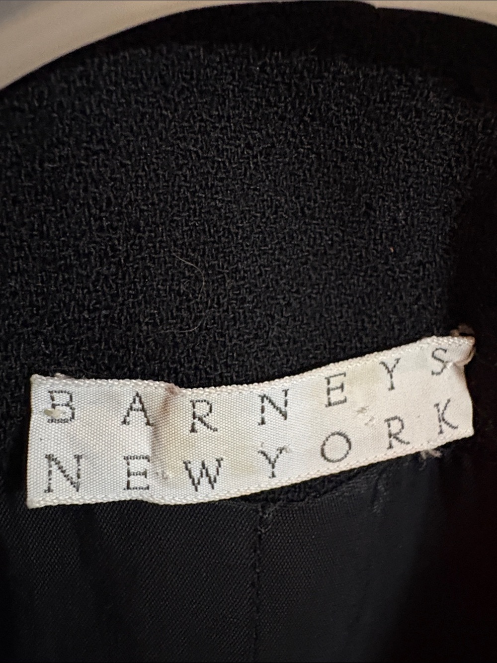 Barneys New York Black Shawl-Collar Tuxedo Blazer - Picture 2 of 5